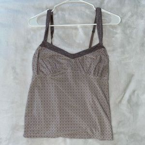 Purple cami top, size M/L
